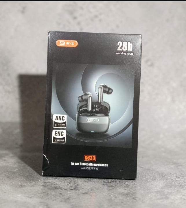 BYZ S623 ANC+ENC True Wireless Bluetooth Earbuds