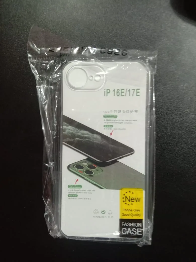 Transparent  Mobile Phone Case Suitable for-Apple 16e/ 17e