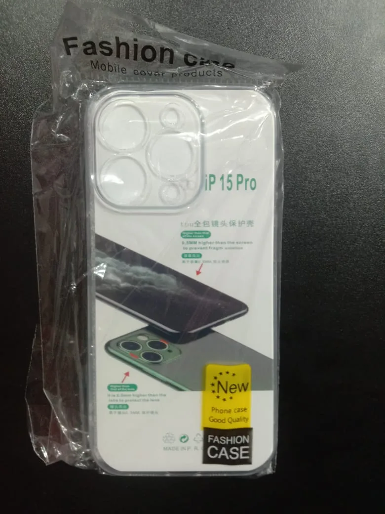 Transparent  Mobile Phone Case Suitable for-Apple 15pro