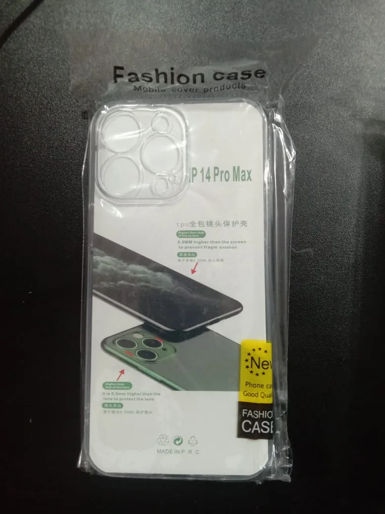 Transparent  Mobile Phone Case Suitable for-Apple 14promax