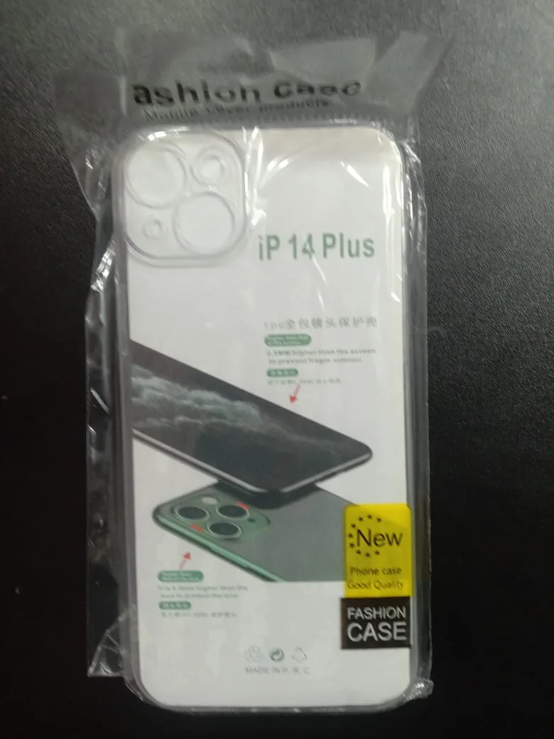 Transparent  Mobile Phone Case Suitable for-Apple 14plus