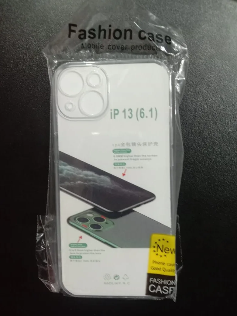 Transparent  Mobile Phone Case Suitable for-Apple 13