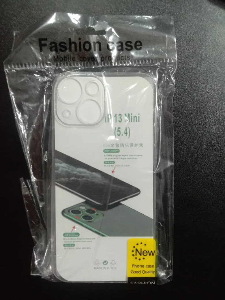 Transparent  Mobile Phone Case Suitable for-Apple 13mini