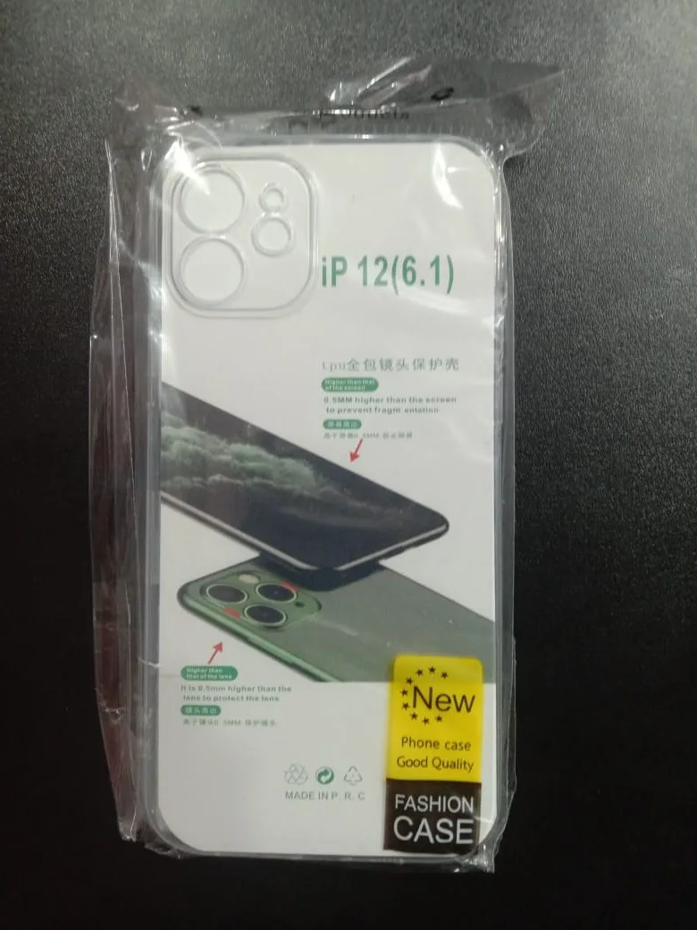 Transparent  Mobile Phone Case Suitable for-Iphone 12