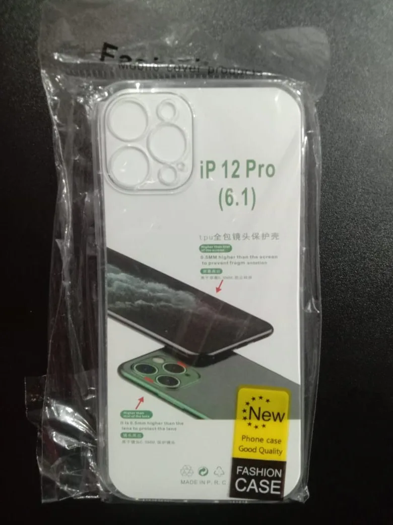 Transparent  Mobile Phone Case Suitable for-Apple 12pro