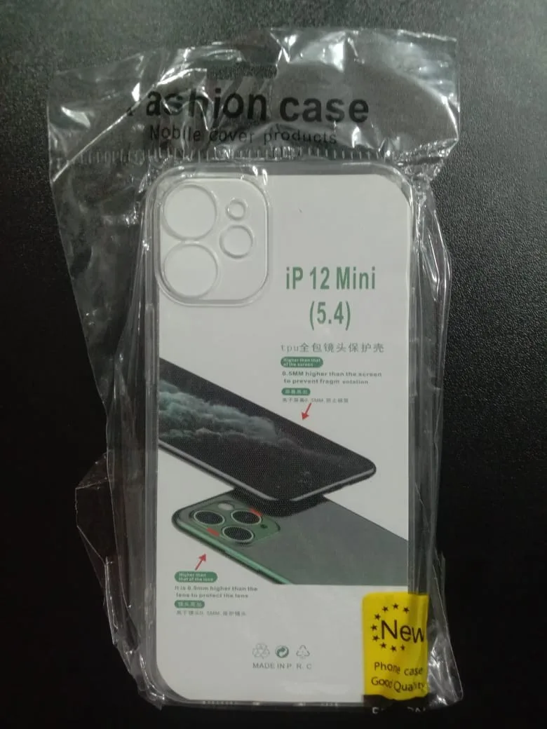 Transparent  Mobile Phone Case Suitable for-Apple 12mini