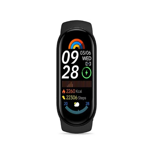 M9 Smart Fitness Band – Heart Rate, Pedometer, Sleep Monitor with NFC Access & Bluetooth Camera Control | 4 Colours- (Students & Teenagers Watch)